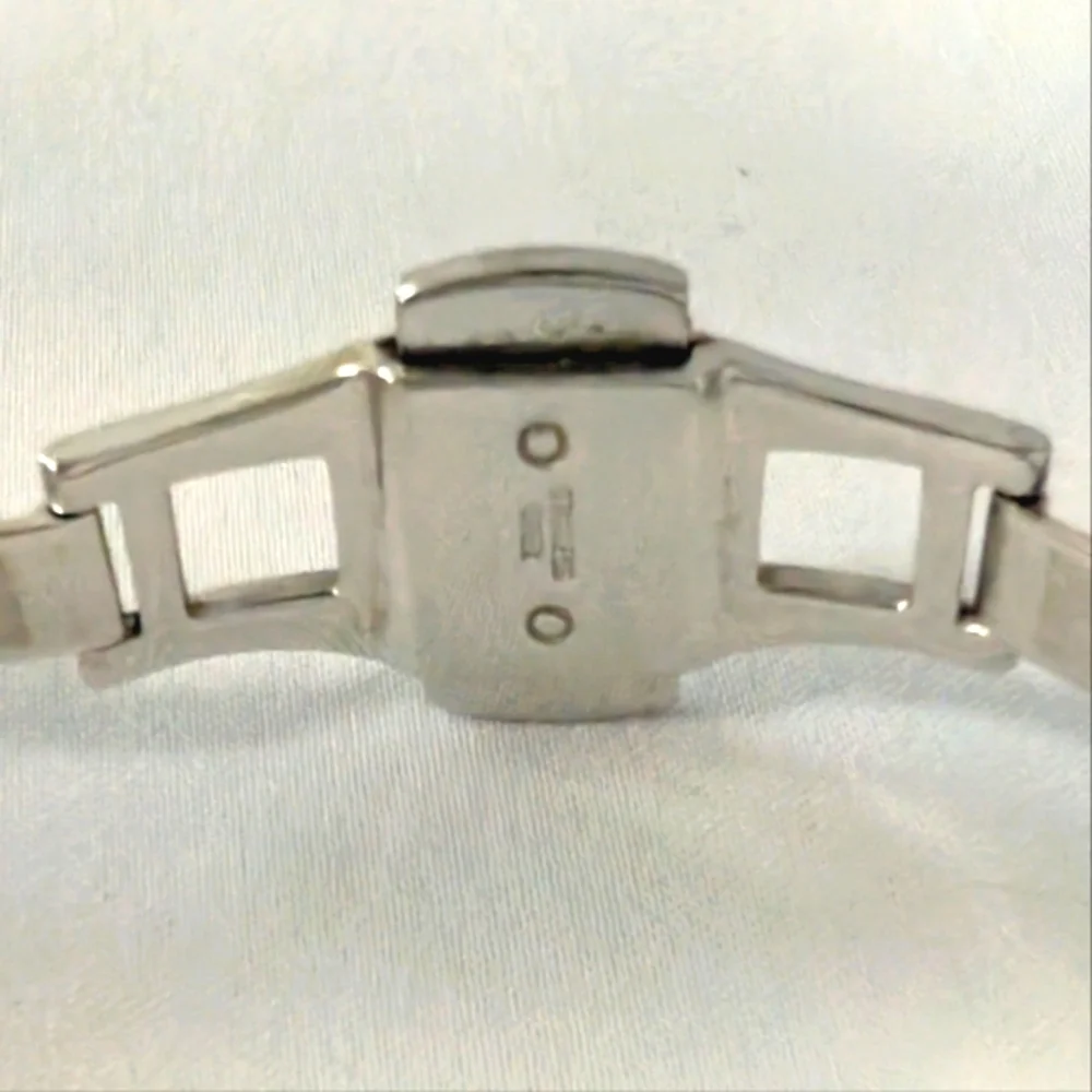 Michael Kors White and Silver Crystal Bezel Women's Watch